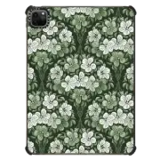 iPad Pro 11-inch (3rd/4th gen) iPad Impact Case Green Victorian Damask Floral