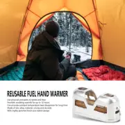 (Dot Burner)Pocket Reusable Fuel Hand Warmer High Heat Output Reusable Port BX