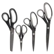 Titanium Softgrip Scissors Set - Pinking, Sewing, Arts, Crafts, Office - 3 Se...