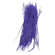 100 Pcs 5-7" Feathers Long Artificial Goose Feather Hat Trimming Purple