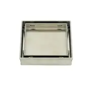 Radiant Centre Square Floor Waste - Tile Insert - 150mm x 150mm - 316 Grade Stainless Steel (38mm outlet)