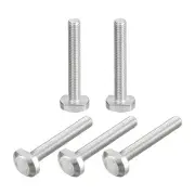 T-Slot Bolts, 5pcs M5x35mm Drop-in Stud Sliding Bolts 304 Stainless Steel