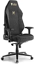 Gaming Chair Ergonomic PC Game Chair- Lumbar Support Headrest 4D Armrests Computer Chair, Big and Tall Comfortable Large, Ergonomic, Metal