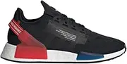 [adidas] NMD_R1 V2 Shoes Men's, Black/Black/White, 8 US