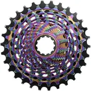 SRAM RED XG-1290 Cassette - 12-Speed, 10-33t, For XDR Driver Body, Rainbow, E1