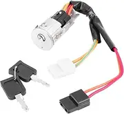 ElgnAura Trafic Ignition Key & Ignition Lock Barrel Switch for Vivaro Primastar, OE# 7701038365