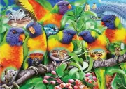 Ravensburger Land of the Lorikeet 1000 Piece Jigsaw Puzzle