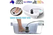 Ion Ionic Detox Foot Bath Spa Machine Tub Array Cell Cleanse for Health Tool Set