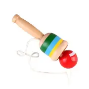 Mini Wood Catch Ball Cup Catch Ball Toys For Program Kindergarten Supplies R MNS
