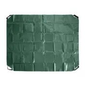 Waterproof Tarp with 4 Handles Suitable for Sandbox Cover and Outdoor Storage
