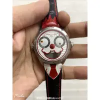 在飛比找蝦皮購物優惠-萬聖節俄羅斯小丑 男錶 機械錶 自動上鏈機械錶