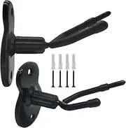 Violin Wall Mount with Bow Holder, 2X Viola Hanger Hook with Bow Holder, Space Saving Instrument Organizer for Home and Studio, String Instrument Accessories