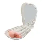 Foundation Brush Portable Make Up Shell Hand Mirror Holder Wear-resistant