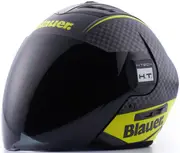 Blauer Real HT Graphic B Jet Helmet, black-yellow, Size XS for Men Black Yellow