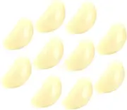 GREENADSCAPE 10pcs Artificial Garlic Flakes Model Realistic Garlic Cloves Decor for Home Photography Props Educational Use Fake Vegetable Display