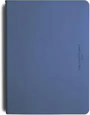 MiGoals 2024 Classic Goal Digger Weekly Activity Soft Cover Diary, B5 Size, Blue
