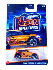 Hot Wheels Neon Speeders Mini Cooper S Challenge