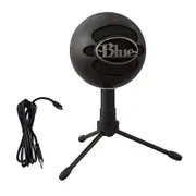 Snowball iCE Plug 'n Play USB Microphone for Recording Gaming on PC and Mac-Black