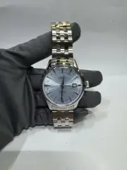 Seiko Presage SSK037 Cocktail Time GMT Light Blue Dial Auto 40.5mm Steel Watch