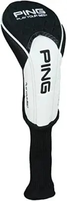 PING Golf FW Fairway Wood Headcover TOUR LITE HC White Black HC-P223 F/S wTrack#