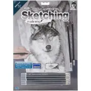 Royal & Langnickel(R) Sketching Made Easy Kit 9"X12"-Alpha SKBN-18