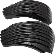 Wivplex Motorcycle Black Battery Side Fairing Frame Covers, for Harley, Softail M8 Street BOB 2018-2021 Side Covers Fairing Stripe Style Motorcycle Battery Side Cover