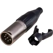 AMPHENOL PD5312 6 Pin XLR Line Plug ( Ac6am ) Terminal Numbers Are Moulded On Inserts. 6 PIN XLR