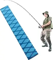 Heat Shrink Tubing, Heat Shrink Rod Grip Tubing Sleeve, 1 Meter Non-Slip Tube Wrap, Waterproof and Insulation Fishing Accessories