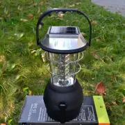 Camping Light 2860 – Solar-Powered with Hand Crank Charging