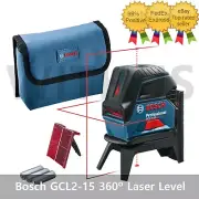 Bosch GCL2-15 Professional 360º Rotation Line Laser Level include Pouch