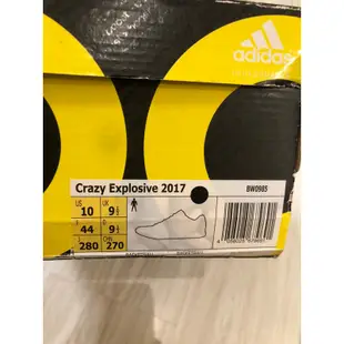 adidas Crazy Explosive 2017 深藍 BW0985