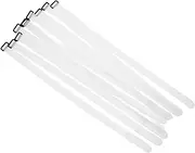 Sosoport Fixing Strap Set 10 Pcs Carpet Binding Strap Reclosable Hook Loop Cable Ties Fastener for Soccer Nets Daily Cables Applicati
