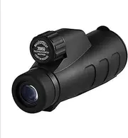 Telescope - 15X50 High Power Prism Monocular and Quick Smartphone Adapter-Waterproof Fog Proof Shockproof Scope-BAK4 Prism FMC for