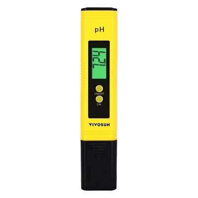 VIVOSUN PH Meter Digital PH Tester Pen Portable Water Quality Tester Hydroponics