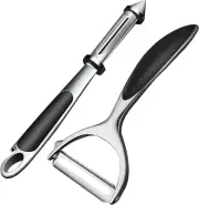 Vegetable Peeler for Kitchen,Fruit Potato Carrot Apple Peeler,Y and I Shaped Sta