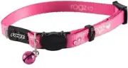 Rogz KiddyCat Safety Collar - Small (Pink Hearts)
