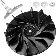 4241-704-3405 Fan Wheel & 4229-768-0300 Shredder Blade for ST-IHL BG86 BG56 BG56C BG86C SH56 SH86 Leaf Blower 4241-704-3401, 4241-704-3400