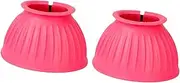 Eigell Horse Bell Boots Tear Resistant Hoof Saver Boot Foot Guard for Jumping Equestrian Training, L