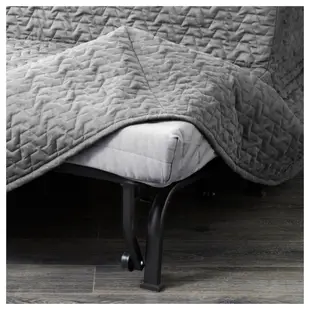 北歐工業LOFT風格經典IKEA宜家LYCKSELE單人沙發床框架床架/黑色/不含床墊/二手八成新/特$2200