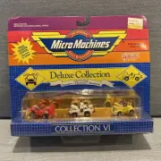 Micro Machines 1988 Deluxe Collection VI #6 Jag XKE MB Gull Wing 36 Roadster