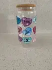 Designer Brands 16oz Glass Libby Cup GREAT CHRISTMAS GIFT