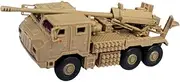 Chinese Tank Model Kit at 1/72 Scale for Kids and Collectors, Yellow