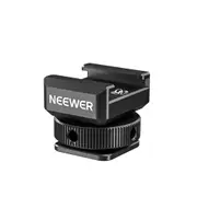 Wireless Lavalier Microphone Receiver Cold Shoe Mount Adapter for Dji Hollyland Rode Compact and Versatile