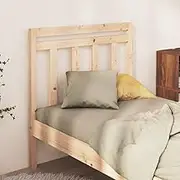 Bed Headboard, Beds Head Frame 96 cm Solid Wood Pine
