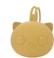 Pacifier Container | Silicone Portable Travel Pacifier Pouch with Lanyard,Baby Pacifier Storage Bag Cute Cat Shape for Home, Travel