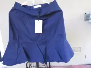 Alannah Hill 'Never Too Much' Navy Skirt Brand New w/Tags Many Sizes RRP $149
