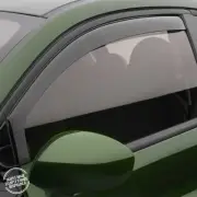 Window Visor Vent Rain Guard Deflector for Ford C-Max 2013-2018 Black Smoke 2Pcs