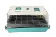 Mini Green House 24 Cell Seed Tray Propagation Kit Indoor Outdoor Greenhouse