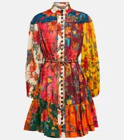 [Zimmermann] Zimmermann Printed cotton minidress AU 10 multicoloured
