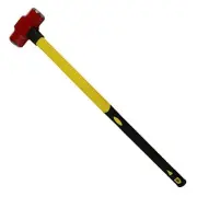 Yoita Riki CH Glass Handle Double Ended Hammer 3.6kg Red